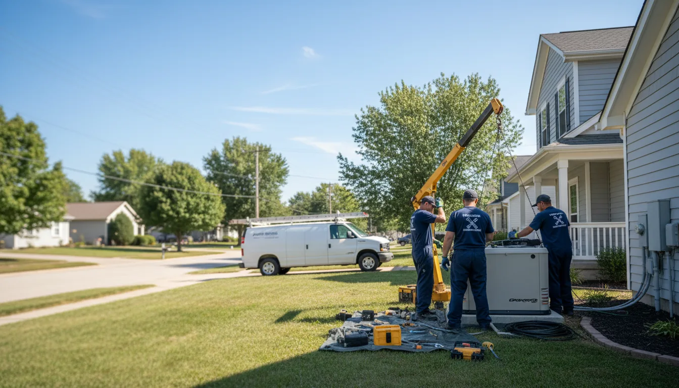 Generator Installation in Hurricane Mills, TN near me
